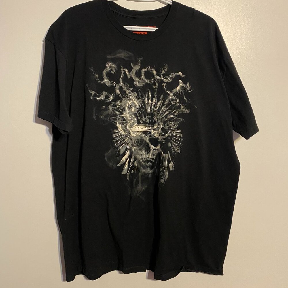 Panic Switch Army Smoke and Skull tee TAGGED 2XL